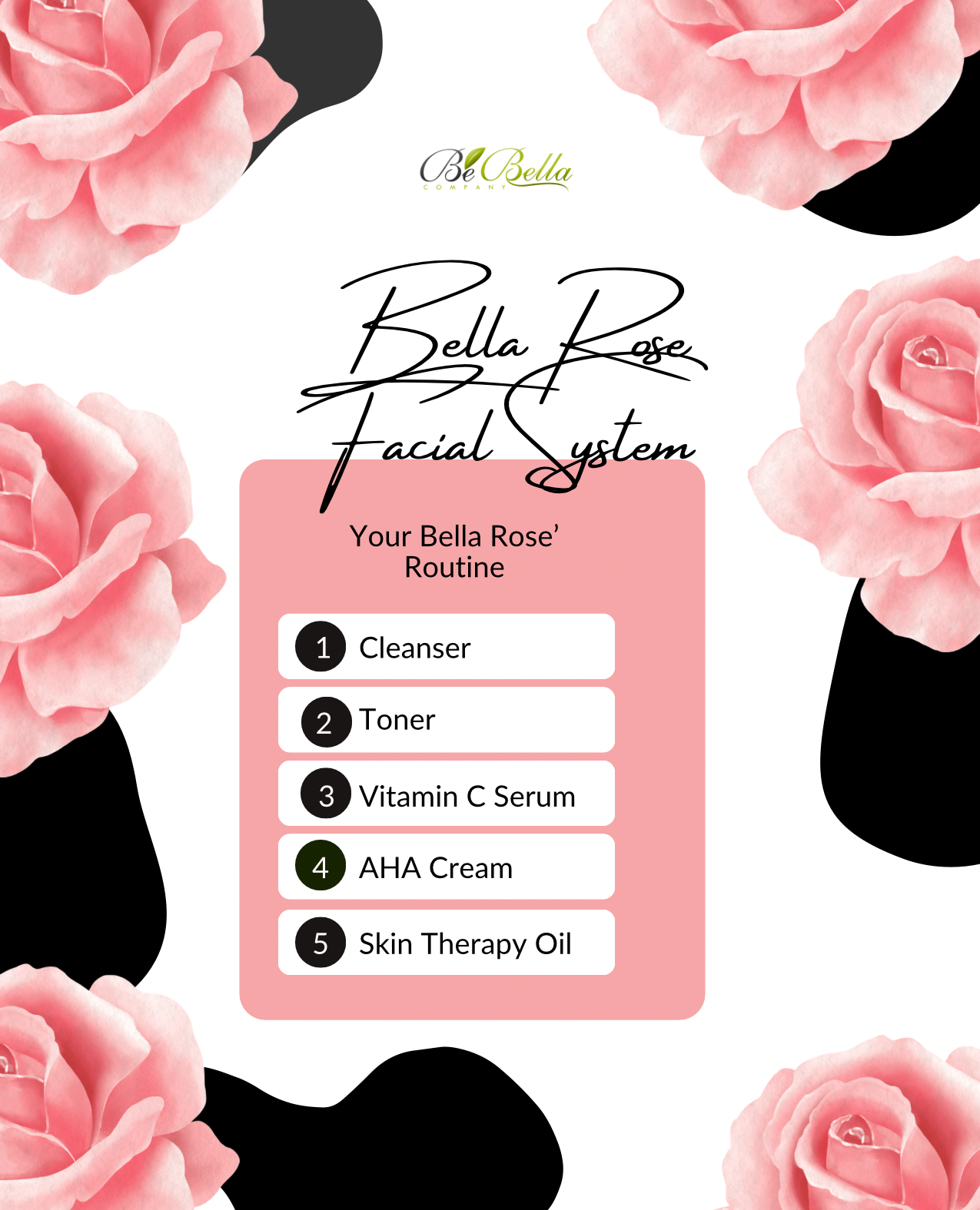 Bella Rose' Facial System