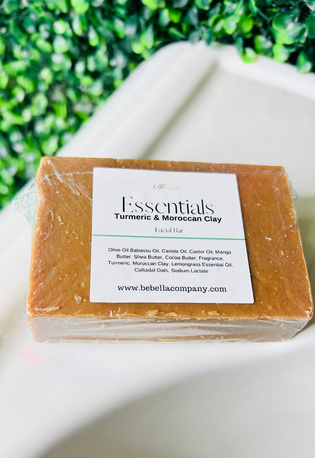 Turmeric & Moroccan clay Facial Bar